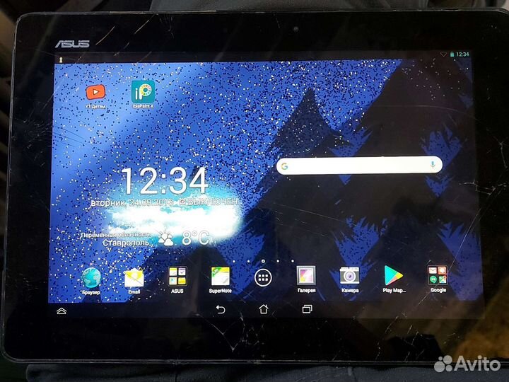 Планшет Asus memo pad 10