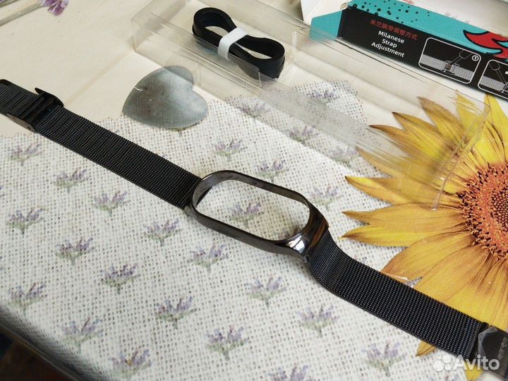 Металлический ремешок для часов Mi Band 7