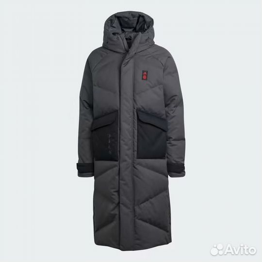 Длинный пуховик (плащ/ куртка) Adidas Big Baffle C