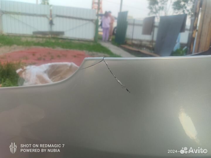 Задний бампер на volkswagen polo