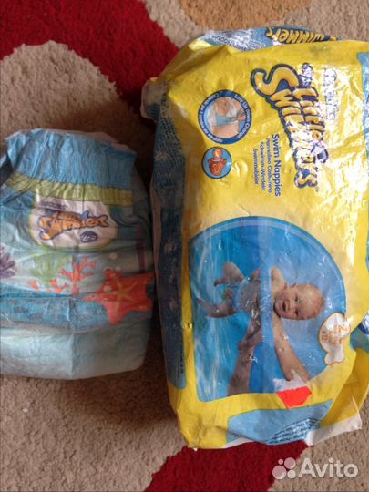 Памперсы для плавания в бассейне