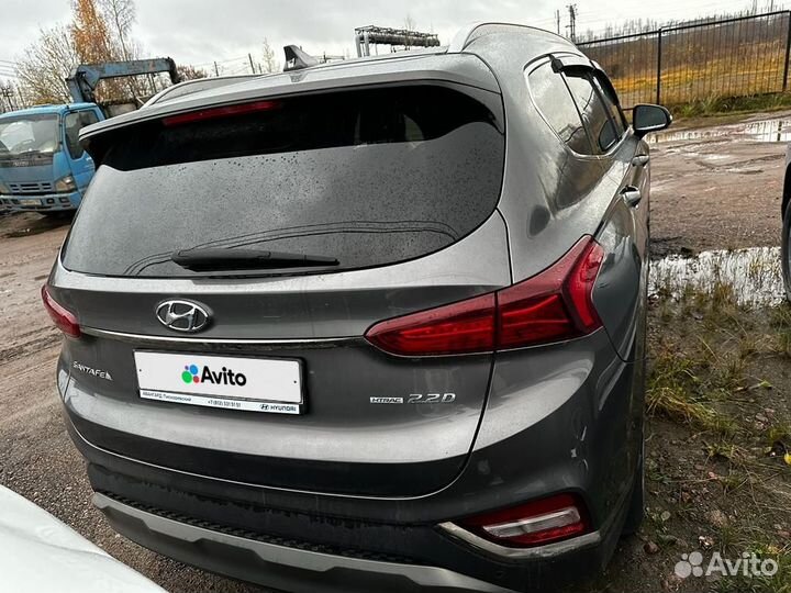 Hyundai Santa Fe 2.2 AT, 2020, 56 903 км