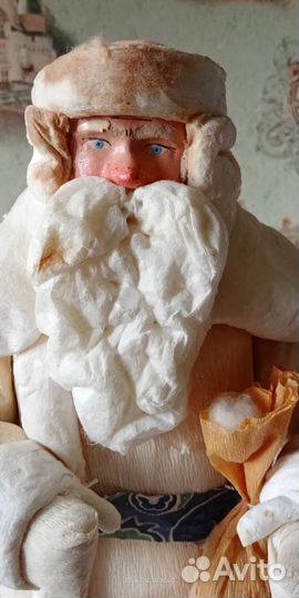 Ватный дед мороз СССР