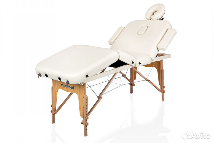 Массажный складной стол Mizomed Premium 4 крем