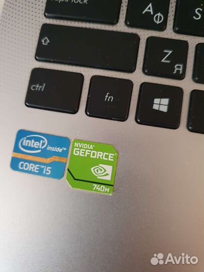 Asus N56V нерабочий на детали