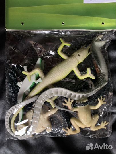 Набор детских игрушек животных новый