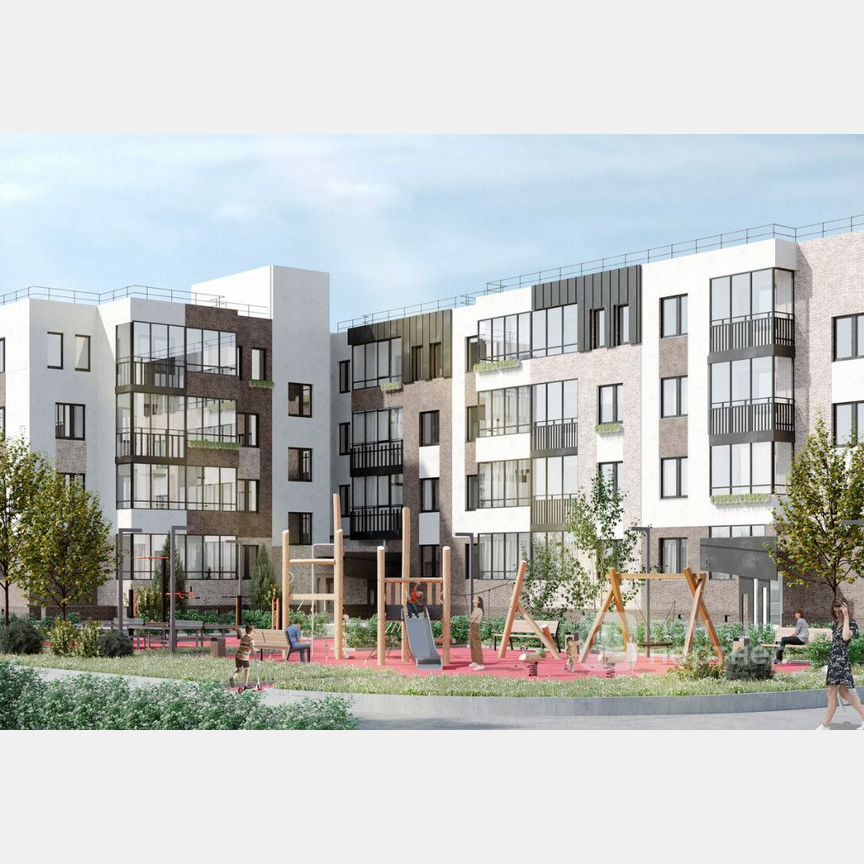 1-к. квартира, 34,7 м², 4/4 эт.