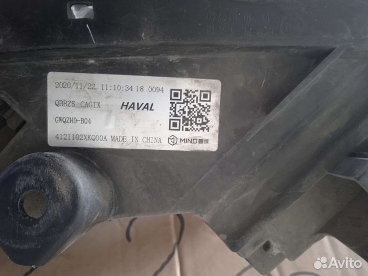 Фара передняя левая Haval F7
