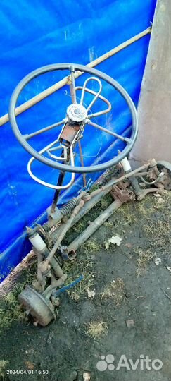 Передняя балка в сборе смз, сзд, (инвалидки)