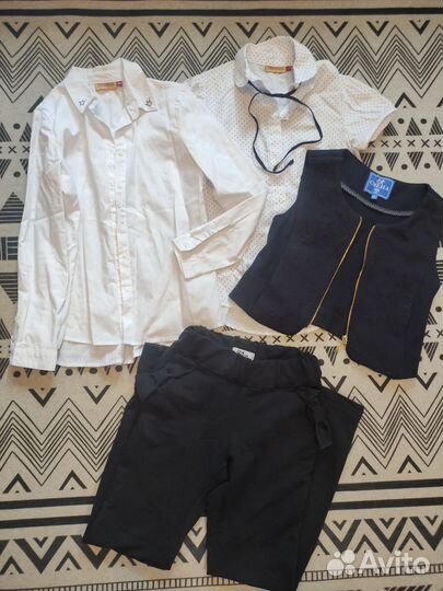 Вещи для девочки в школу пакетом