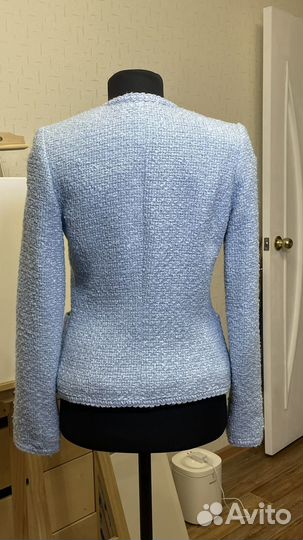 Твидовый жакет 42