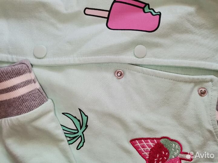 Бомбер для девочки