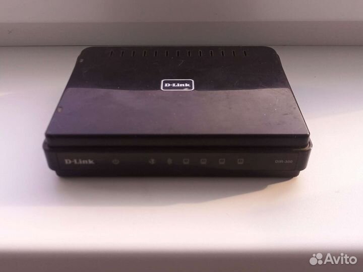 Wi-Fi (Вай фай) роутер D-link DIR-300 без блока