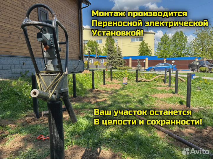 Винтовые сваи кованные