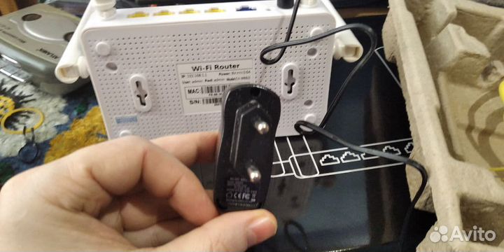 Роутер Wi-fi 300мбит zyxel Keenetic Omni II RU но