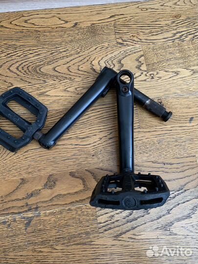 Шатуны и педали для BMX