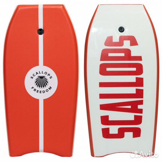 Бодиборд scallops freedom red p-p 41''