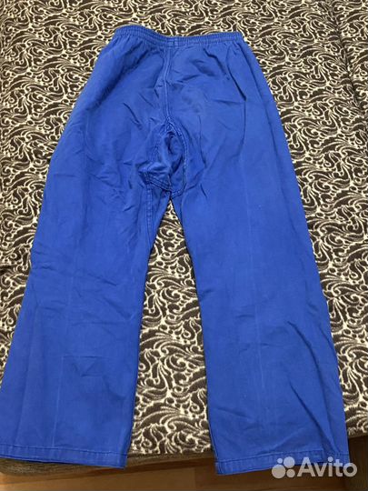 Кимоно для дзюдо синее