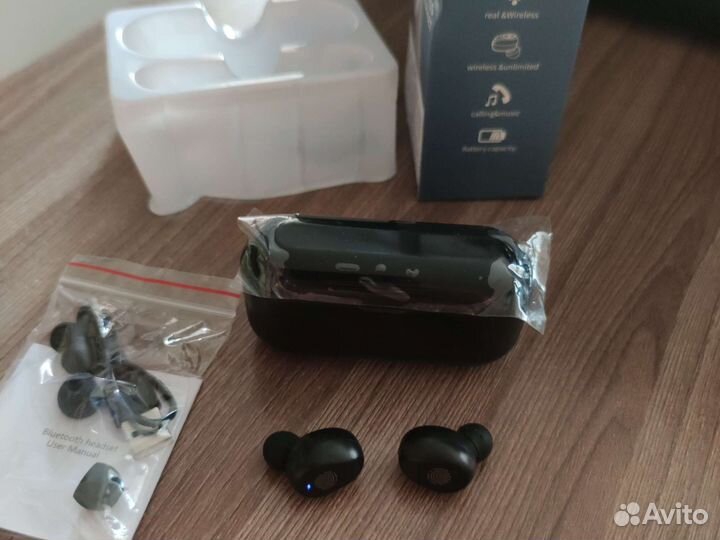 Наушники блютуз, беспроводные