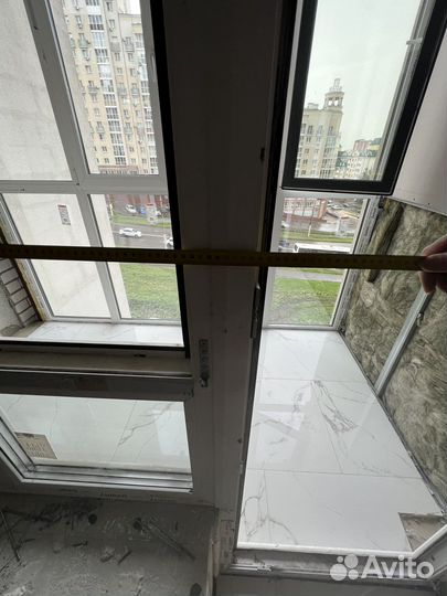 Болконный блок новый от застройщика