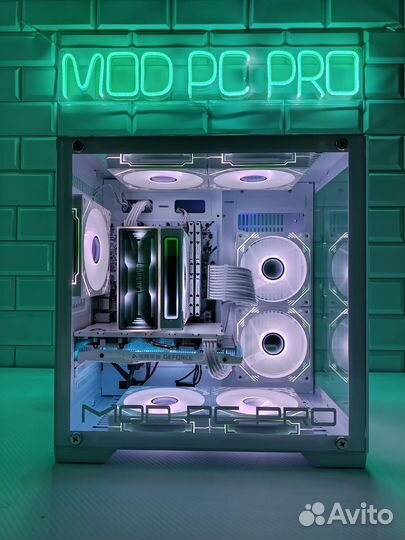 Игровой компьютер белый/intel i3 12100f/2060super
