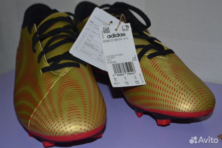 Новые бутсы Nemeziz Messi.4 adidas р.42