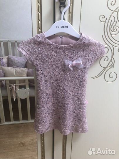 Платье для девочки 92