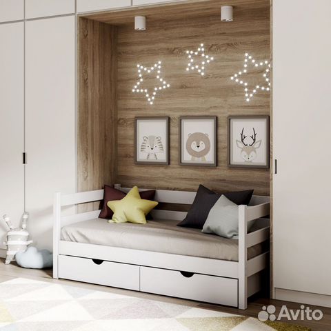 Детская кровать от 3 лет новая