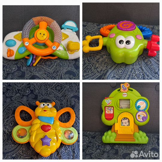 Игрушки fisher price, vtech