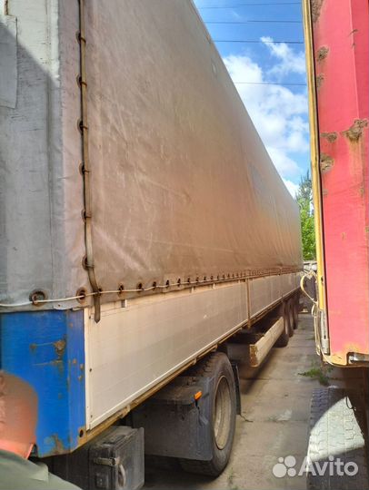 Полуприцеп бортовой Krone SD, 2008