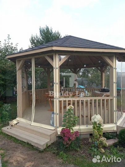 Мягкие окна для террас