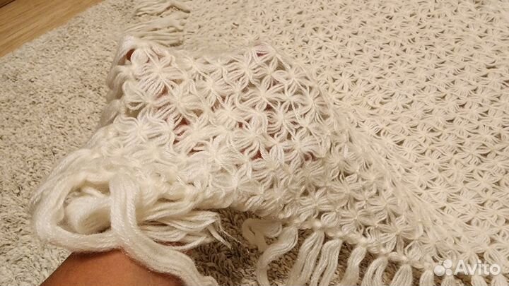 Оренбургский пуховый платок новый