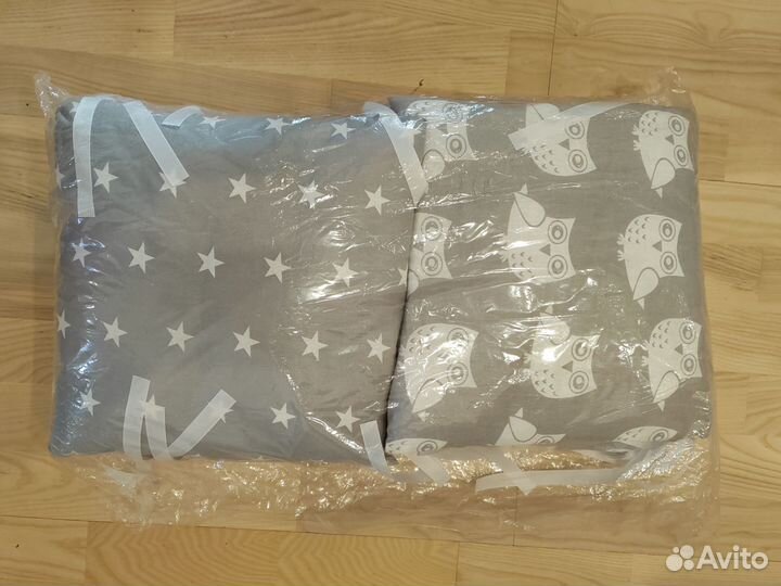 Набор Одеяло конверт, подушки в кроватку и кокон