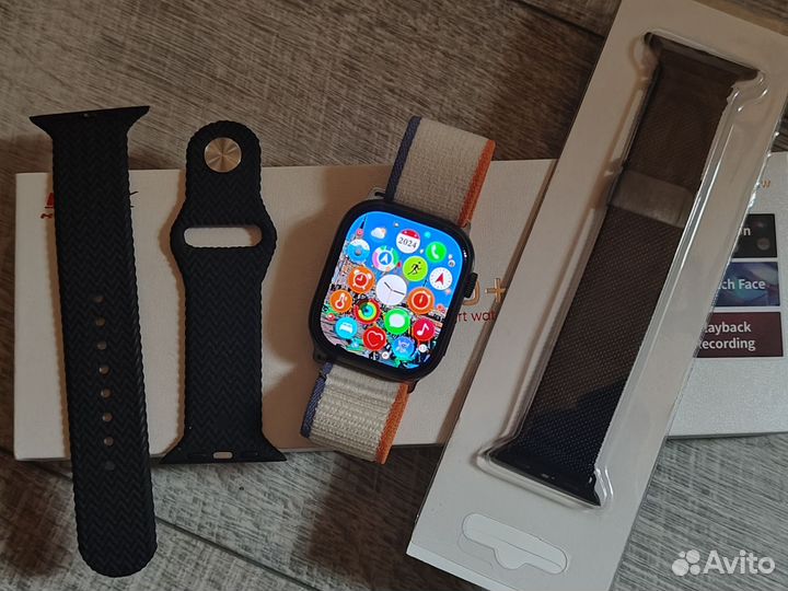 Смарт часы hk 9 pro plus