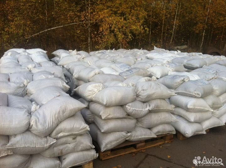 Песок мешками