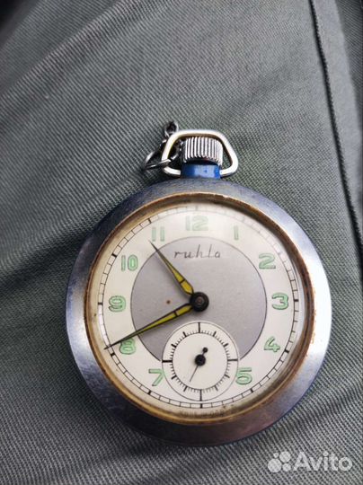 Часы карманные из ГДР ruhla