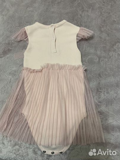 Платье боди для девочки 80