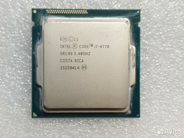 Процессор Intel Core i7 4770 S-1150 б/у