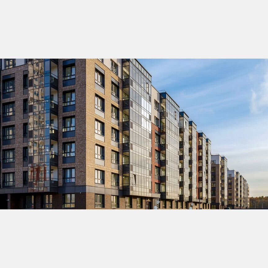 2-к. квартира, 58,3 м², 21/25 эт.