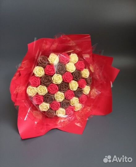 Букет из шоколадных роз