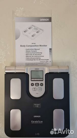 Весы напольные Omron с измерителем массы тела