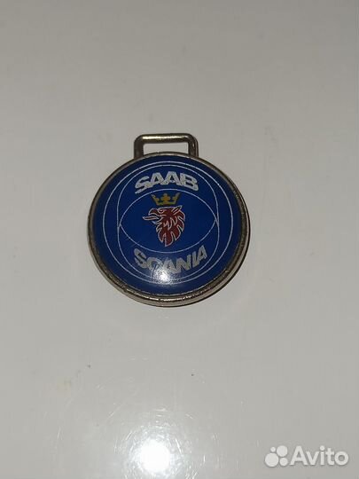 Эмблема Saab,немецкого происхождения, двусторонняя