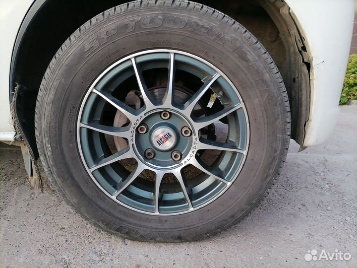 Диски литые alcasta M01 r15 5x114,3 поштучно