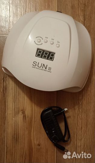 Лампа для ногтей sun x 54 w