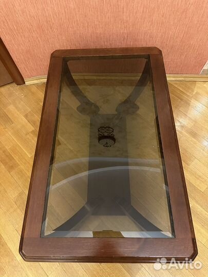 Журнальный столик из массива дерева бу