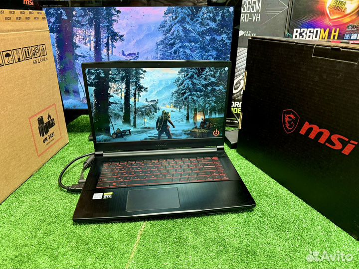 Игровой ноутбук rtx3060