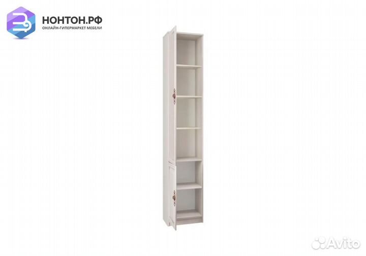 Пенал с 2-мя створками Габриэлла вудлайн кремовый