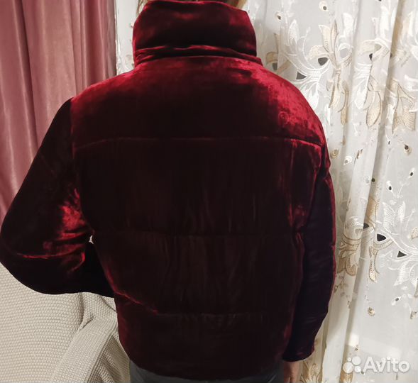Куртка велюровая женская
