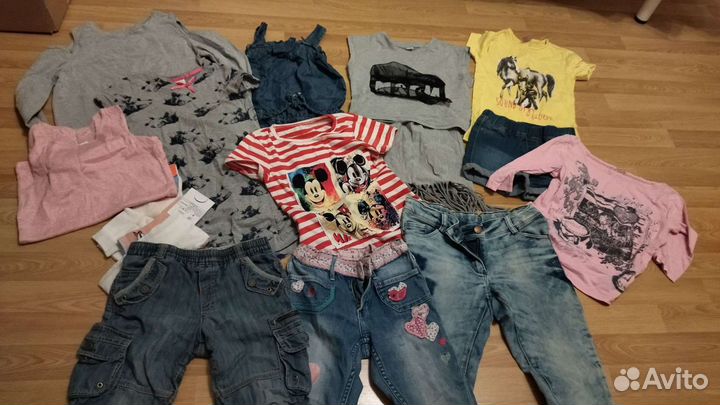 Пакет вещей от 116-140 в идеале