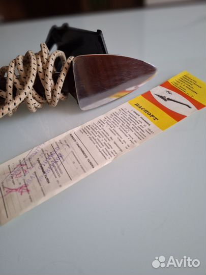 Электроутюжок дорожный Малыш,СССР,1982 г